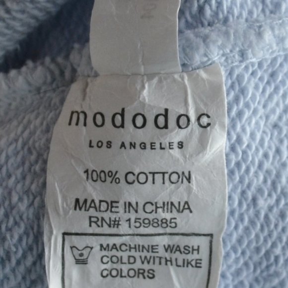 100 %COTTON MODODOC CROPPED SWEATER CAMOUFLAGE - Picture 5 of 8